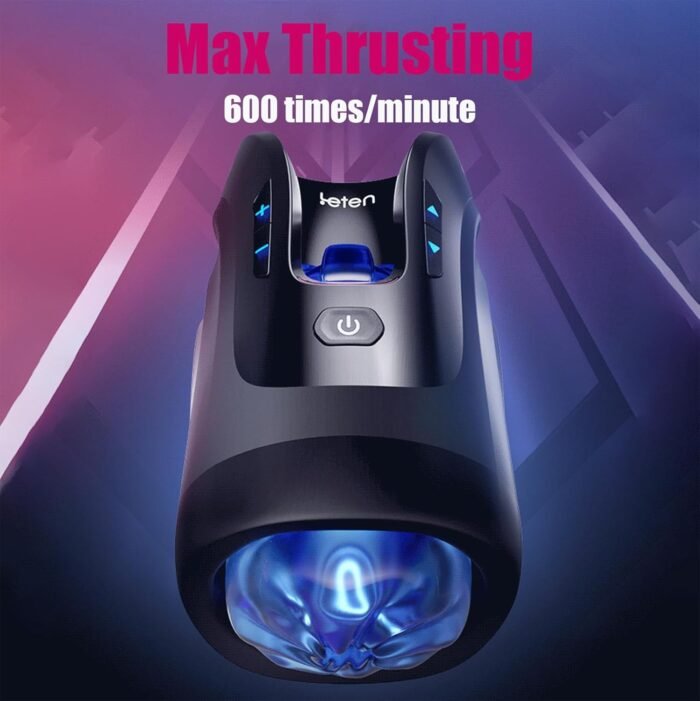 Automatic Male Masturbator Blowjob Machine Sex Toy Men Male Masturbator Male Sex Toys Sex Toys for Men Male Stroker Penis Pump 3D Sleeve Pocket Pussies Hands Free Masturbators Adult Toys for Men - Image 4