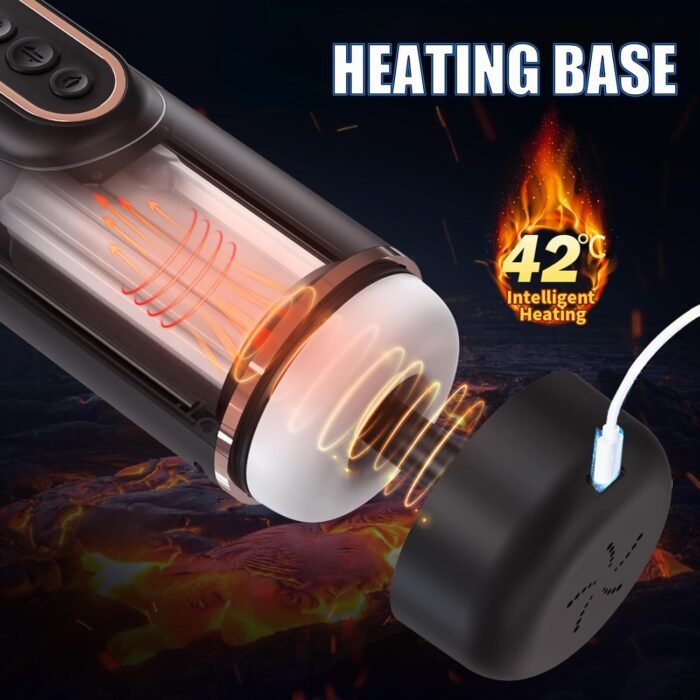 Male Masturbator Male Sex Toys Sex Toys for Men Sex Toy Men Penis Pump Automatic Male Masturbator Blowjob Machine 3D Sleeve Pocket Pussies Hands Free Masturbators Male Stroker Adult Toys for Men - Image 2