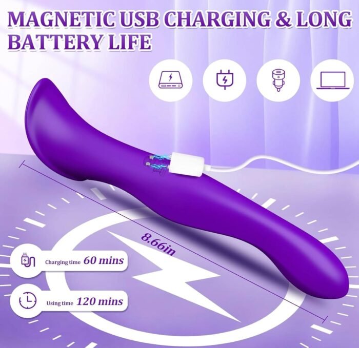 3-in-1 Tongue Licking G-Spot Vibrator Adult Sex Toy for Women, Stimulator with 9 Vibration Modes - Couples Foreplay SY87339 - Image 3