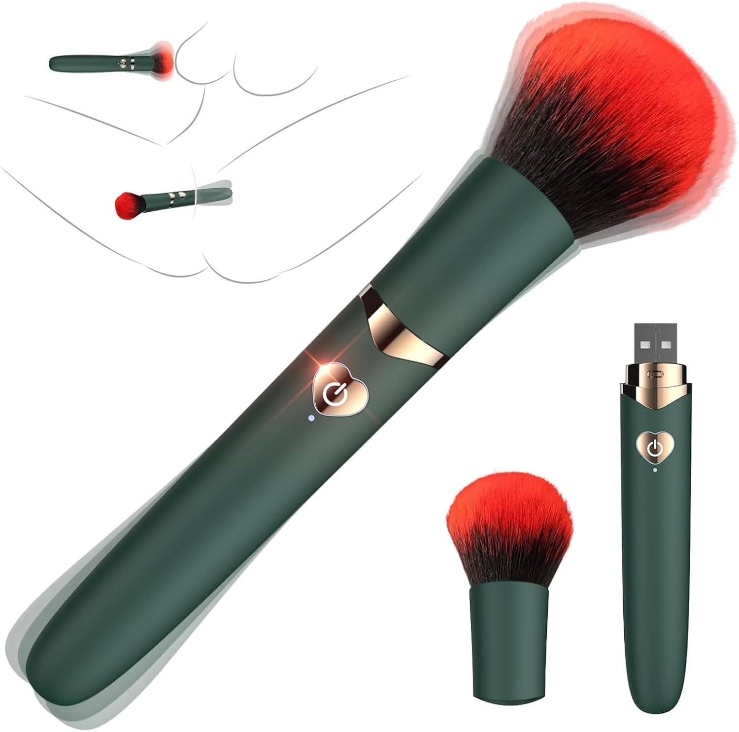 Brush-Style Mini Vibrator Adult Toy ET82785