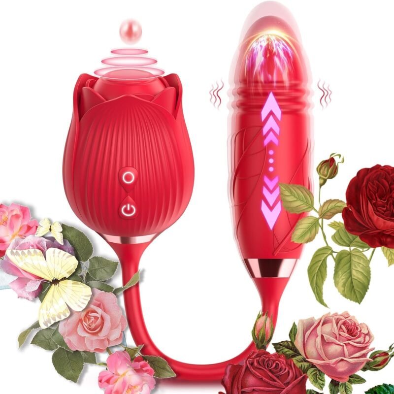 2024 New Enhanced Viboators Rose Adult Tool for Women Adult Rose Toy Clitioral Sucker Powerful Vibrateirs for Women Today Adult Viboators Adult Rose Toy Suction Couple Games D.85709
