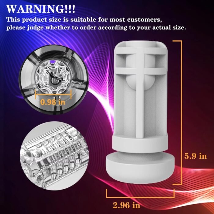 Male Masterburbater Automatic Male Masturbator 3D Sleeve Adult Sex Toy Male masturbator with Rotating & Retractable Functions Male Sex Toys for Men-Pocket Pussy Penis Pump Adult Male Sex Toys - Image 7
