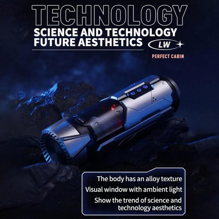 Adult Sex Toys Male Stroker Penis Pumps Automatic Sucking Male Masturbators Hands Free Adult Sex Toy Men's Sex Toy Male Masturbators Cup Pocket Pussy for Men Rotating Vibrating Sucking - Image 5