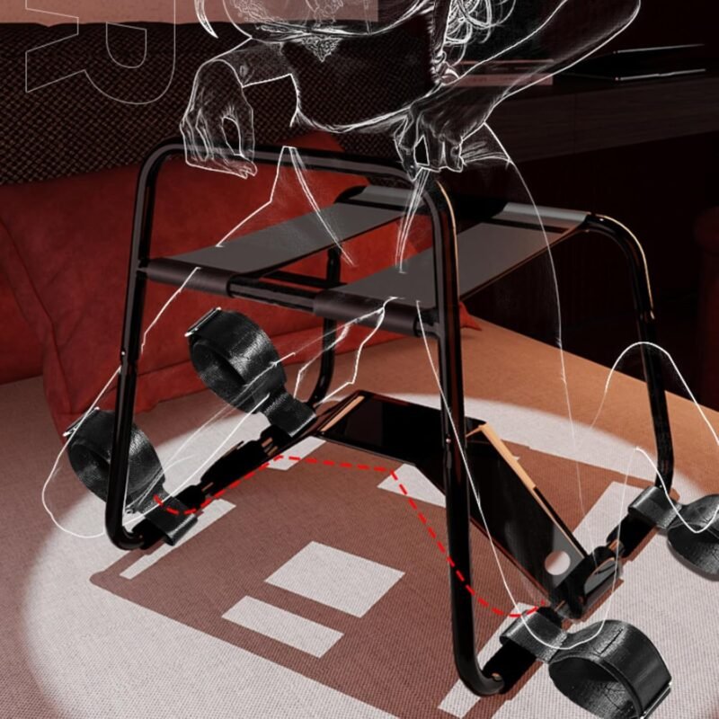 2024 BDSM Chair Sex Position Chair Swing Sex Multifunctional Bounce Elastic Stool for Women Couple Chair Adult Toy Bathroom Bedroom Available Sunglasses CE-0158