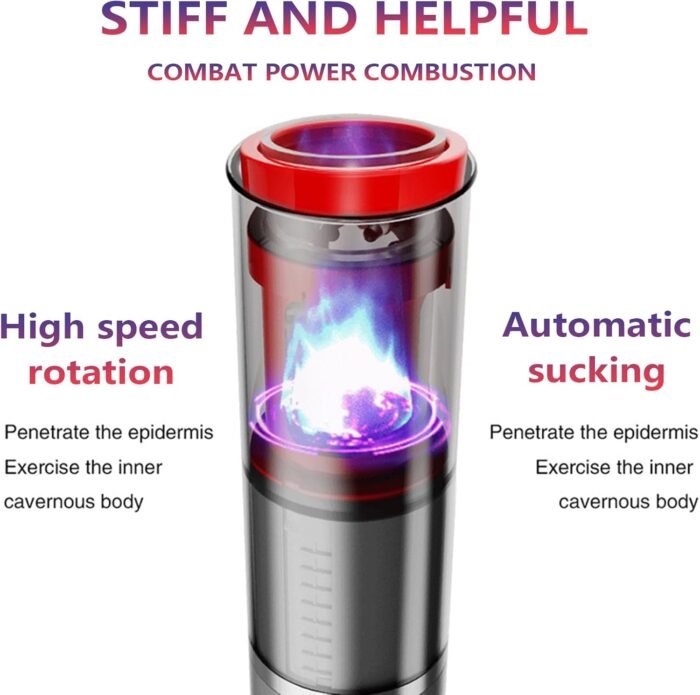 Men's Sex Toys Male masturbator Male masturbators Cup Male Stroker Penis Pump Hands Free masturbators Adult Sex Toys & Games Heating Hands Free masturbators Licking Sucking Male masturbator - Image 4