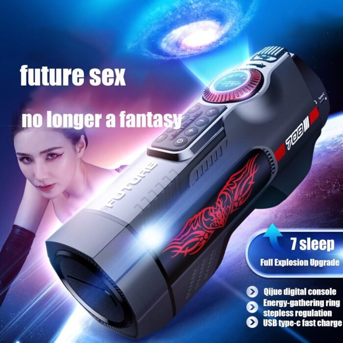 Male Masterburbater Adult Male Sex Toys Male masturbator with Rotating & Retractable Functions 3D Sleeve Adult Sex Toy Male Sex Toys for Men-Pocket Pussy Penis Pump Automatic Male Masturbator - Image 2