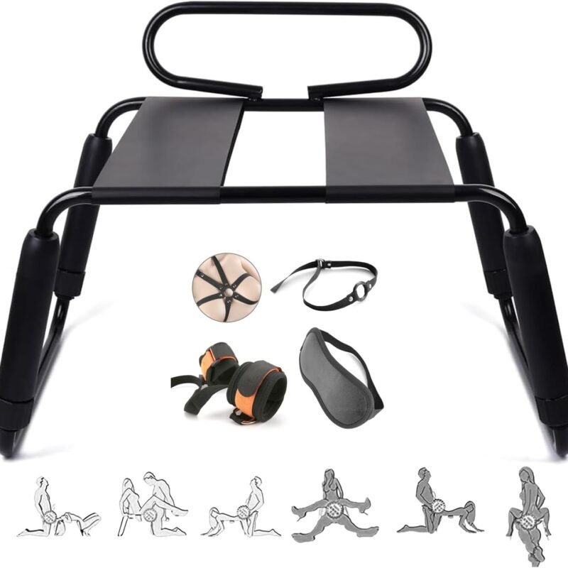 BDSM Toy Sex Furniture for Women BDSM Kit Bounce Games Swing Stool Couples Position Saddle Tools Accessories Men Women Furniture Body Positioner Sunglasses WT-1179