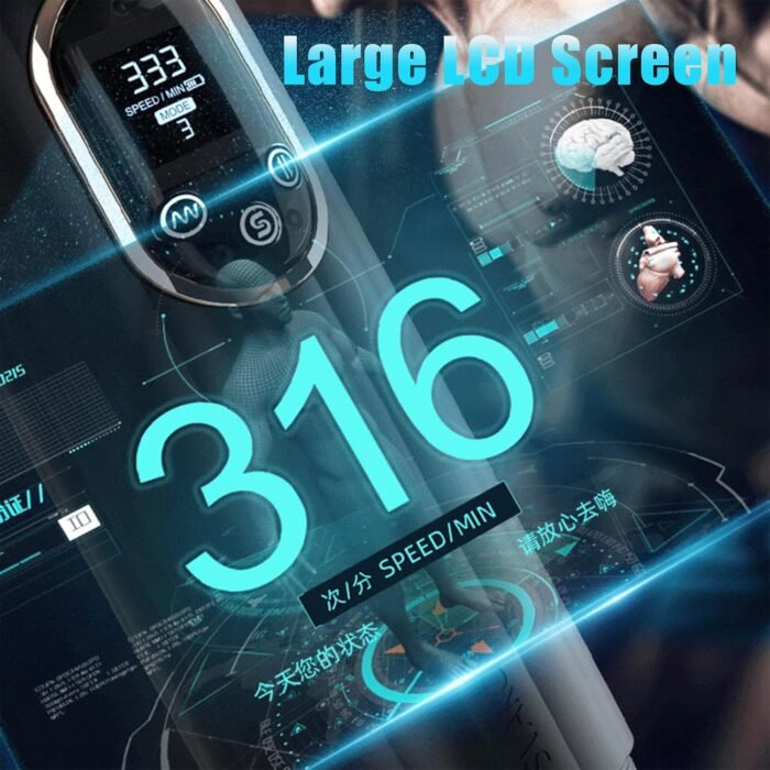 Automatic Male Masturbator Adult Toys Sex Toys Penis Pump Male Sex Toy Sex Toys for Men,Male Masturbator - 3 Squeezing & 7 Vibrating Pocket Pussy Penis Vibrator Male Masturbators Cup - Image 5