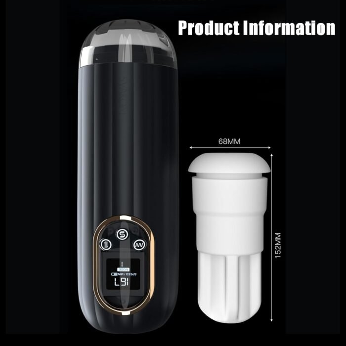 Automatic Male Masturbator Adult Toys Sex Toys Penis Pump Male Sex Toy Sex Toys for Men,Male Masturbator - 3 Squeezing & 7 Vibrating Pocket Pussy Penis Vibrator Male Masturbators Cup - Image 9