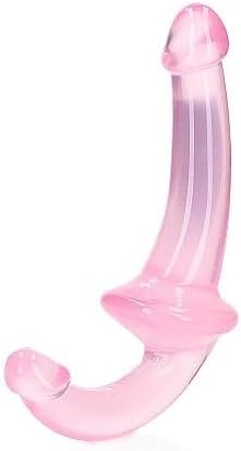 Realrock Strapless Strap On 6 inches Pink