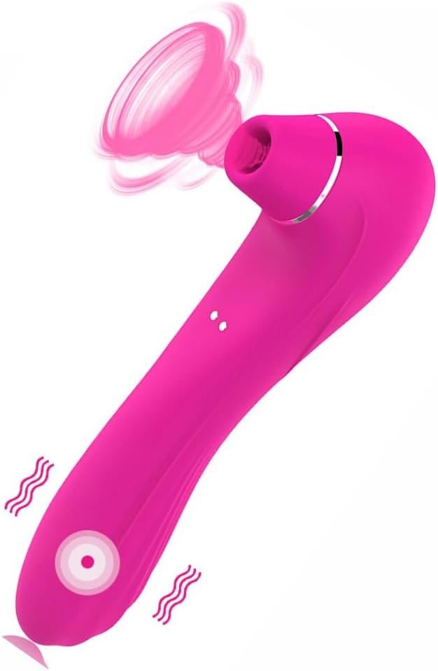 Vibrator Powerful Vagina Clit Vibrator Clitoris Massage Sex Toy for Woman Vibrator Waterproof Nipple Vagina Av Stick for Adults Couples Flriting, Purple