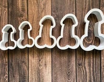 Adult Penis Cookie Cutter 2 Inch