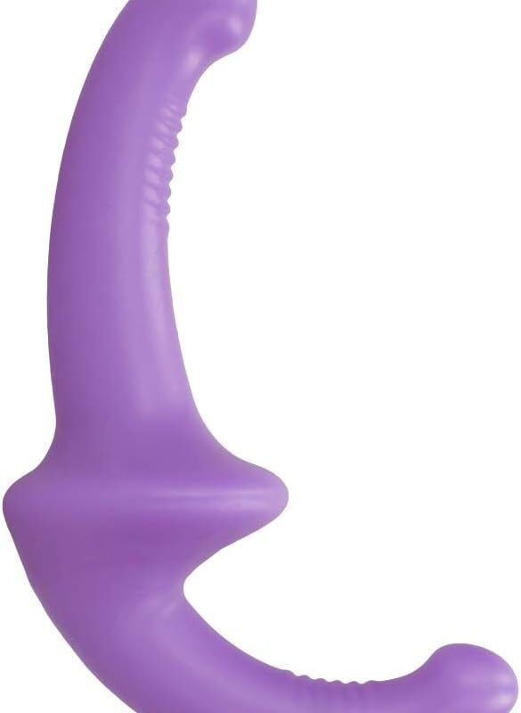 Ouch Silicone Strapless Strap-On Purple OU322PUR