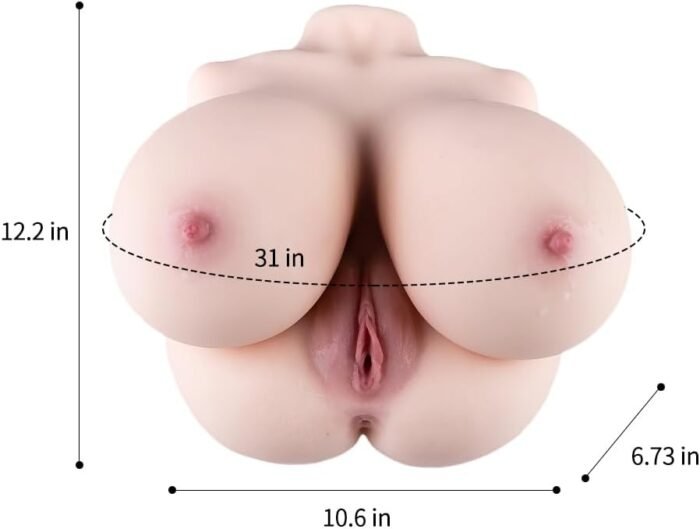 12.8lb Male Masturbator Adult Sex Doll with Big Boobs,3 in 1 Love Doll 3D Realistic Sex Dolls for Men,Pocket Pussy Adult Toys Stroker with Vagina Anal Breast Male Sex Toy - Image 2