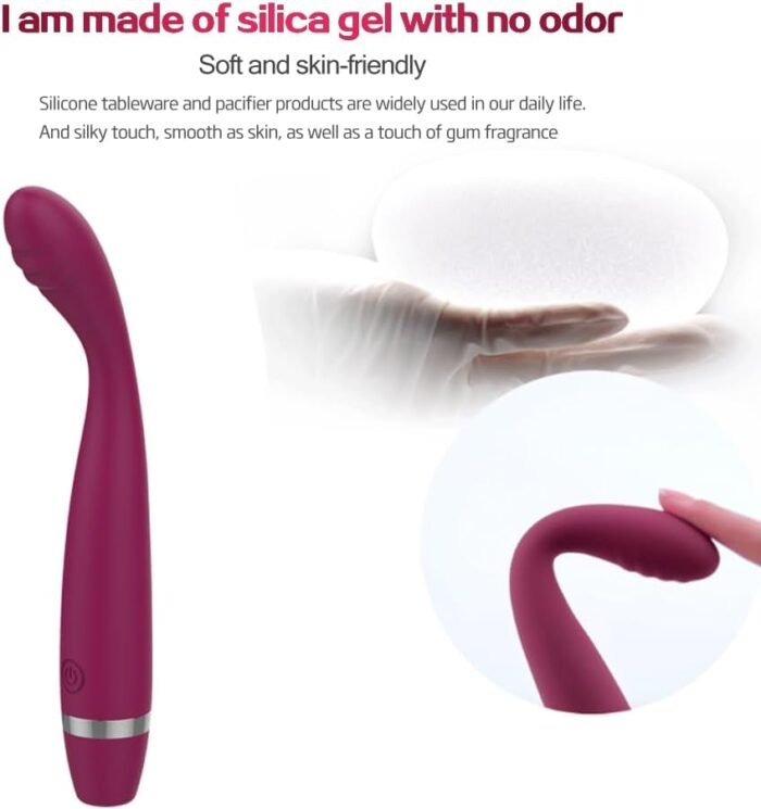 10 Modes Quiet Powerful Massage Stick for Women Relaxion Pleasure，Waterproof Rechargble Handheld Electric Travel Pocket Portable Massage QRR251131 - Image 5