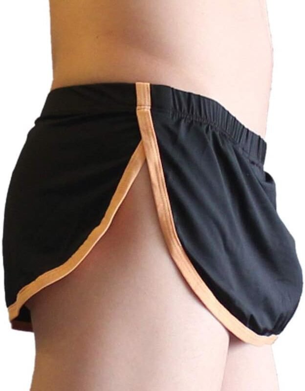 Men’s Sexy Pouch Thong G-String Boxer Underwear Panties Home Sleep Shorts