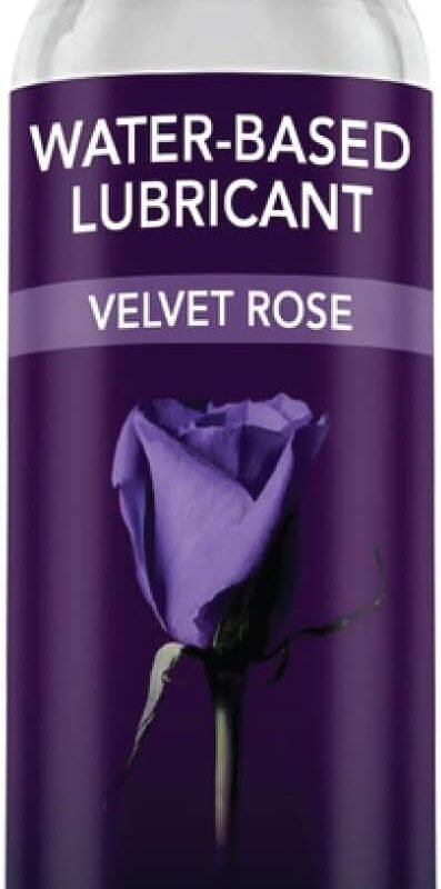Intimate Rose Velvet Rose Intimate Lubricant Vaginal Moisturizer 8oz - Personal Water Based Lubricant for Women Pleasure & Couples