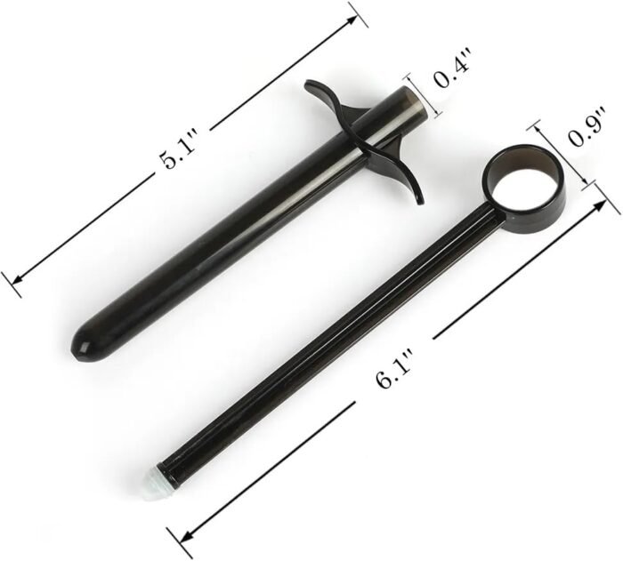 Enema Lube Injector Reusable Lubricant Launcher Syringe Applicator with Precise Scales Anal Vaginal Inject Sex Toys for Adult Men Women Gay Couples - Image 5