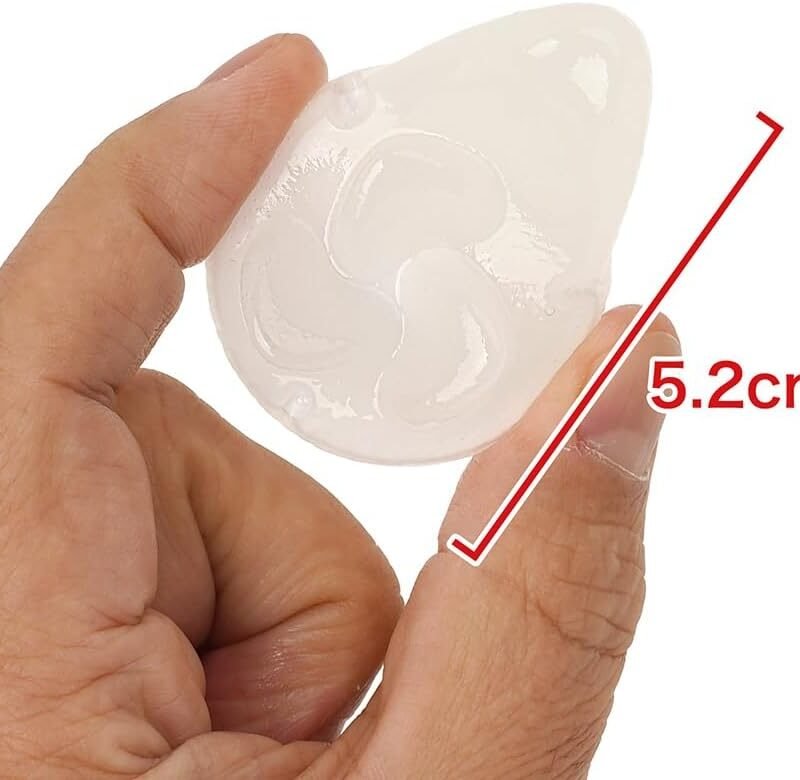 U.F.O. TW Exclusive Gel Accessory Propeller Soft, Thick Elastic Tongue-Like Accessory, Gelly-Like Texture, Waterproof Nipple Clamp Teaser & Twister for Nipple Orgasm, Sex Toys for Women & Men