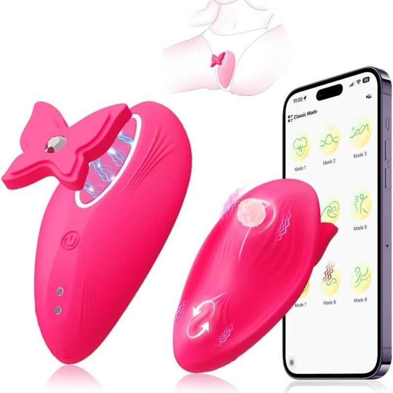 Vibrateirs for Women Today Adult Silent, App Remote Control Vibratiers for Women Date Night Wireless Panties Vibrate Panties Controller for Her 7RNUFIE