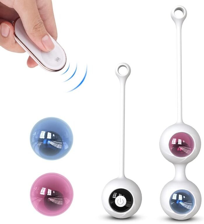 Bullet Vibrator Vagina G-Spot Stimulator Vibrating Kegel Balls Geisha Egg Ben Wa Love Balls Adult Sex Toy for Women Pleasure 9 Vibrations 5 Ball Set