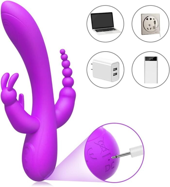 Vibrator Wand G Spot Vibrator Dildo Thrusting Vibrator Anal Dildo for Women 12 Vibrating Modes Anal Vibrator Waterproof Dildo Rechargeable Sex Toys for Women and Couples - Image 6