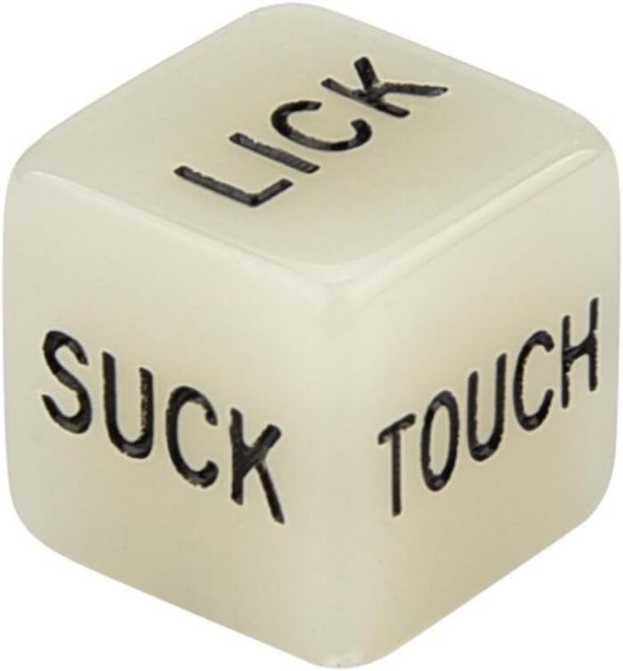 Adult Couples Dice Set, 4 Pcs Naughty Dice Game, Red, Hexahedron, Acrylic - Image 7