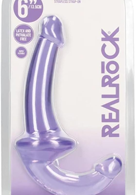 RealRock CC 6in Strapless Strap-On Pur REA157PUR