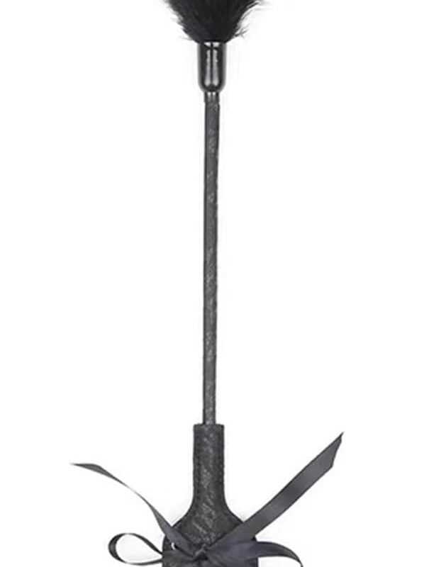 SM Flirting Tool Feather Whip Spanking Couple,Feather Sex Whip Crop BDSM Set, Dult Feather Tickler For Couples Sex Flogger BDSM, Feather Sex Adults Faux Leather Whip Sex Adults,Feather Sex Whip Crop B
