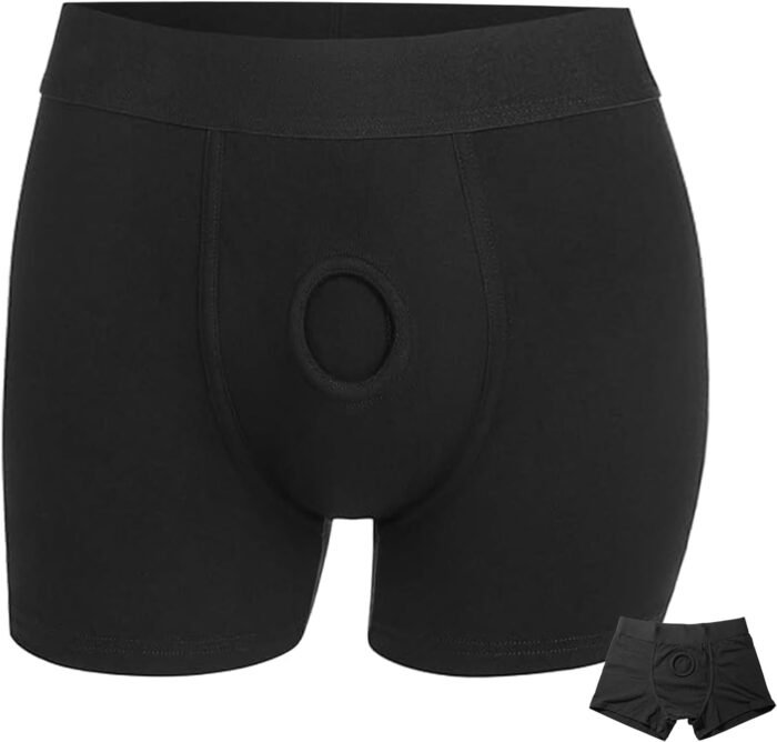 Harness Pants Strapless Underwear for Men Women Boxer Briefs