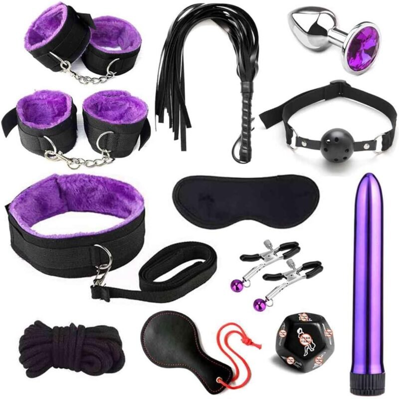 Neck to Wrist Ankle Behind Back Restraints Sex Kit for Couples Under King Bed Adjustable Sexy Straps and Restraints Tie Downs for Adults Couples Queen Bed Bonage Kits Bedroom Toys Women Sweatshirt