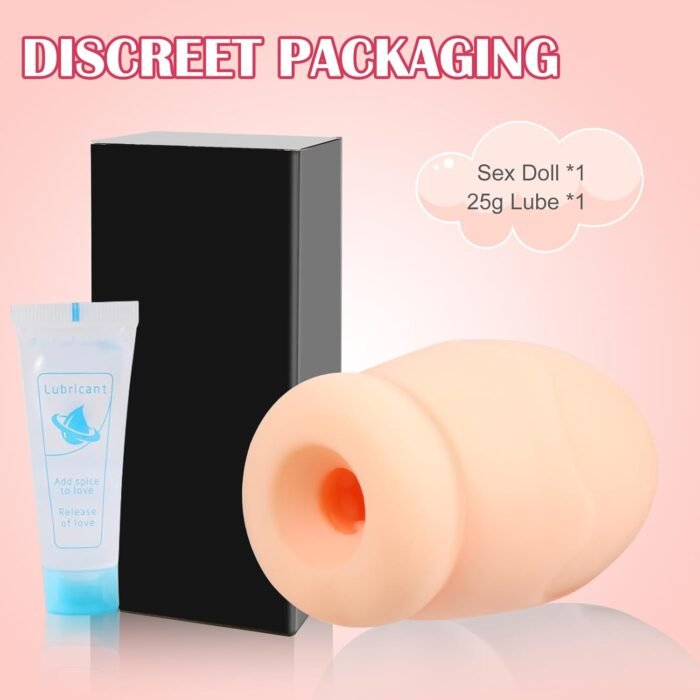 Male Masturbator Sex Toys for Men - Squeezable Pocket Pussy for Mens Masturbation, Plump and Soft Fleshy Egg Male Masturbating Stroker Penis Training Sleeve Blowjob Sex Toys Dolls for Men, Adult Toys - Image 7