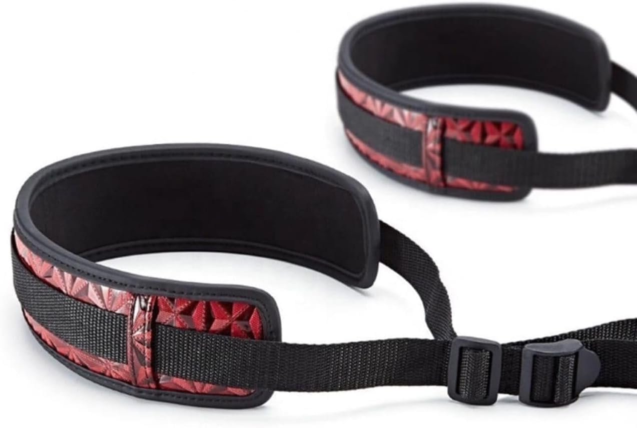 BDSM Sex Bondage Leg Straps Sex Rope Leather Restraints Kit Adjustable Legs Restraints Straps Bondage Rope Kit