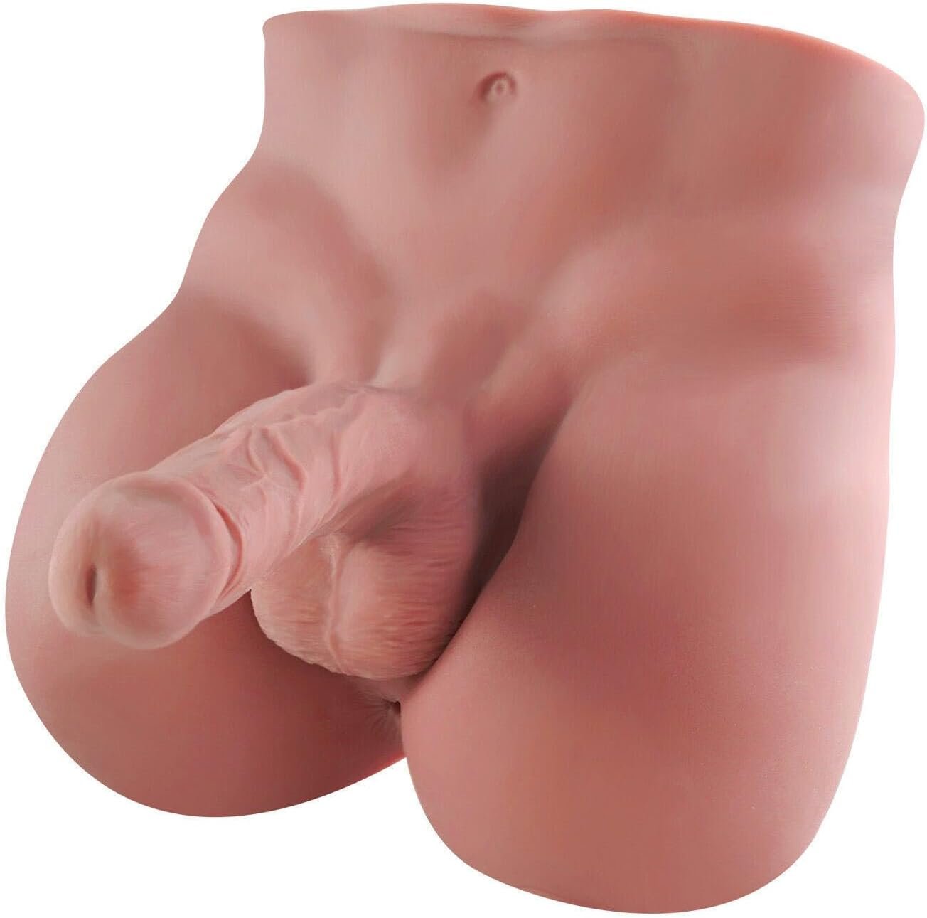Torso Male Sex Doll for Women with Realistic Flexible Dildo and Tight Anal Unisex Masturbation Sex Dolls for Women Man and Gay Couple (for women)