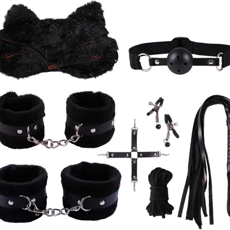 2024 Sex Bondage Sex Things for Couples Kinky Kits Fetish Handcuffs Ankle Cuff Toys Adult Games Foreplay Toys for Couples Sweaters KM27-9
