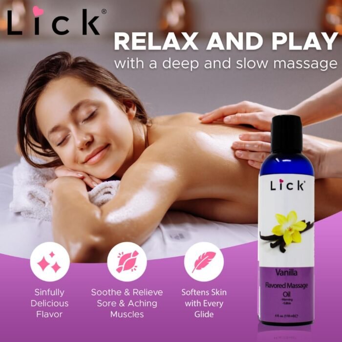 Vanilla Flavored Massage Oil for Massage Therapy - Relaxing Muscle Massage for Men and Women with Natural Vitamin e Oil with Aromatherapy Oils for Skin use - Essential moisturizing Body Oils 4 oz - Image 6