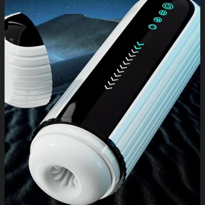 Male Masterburbater Vibrating Male Masturbator Male masturbator Retractable Functions Sex Toy for Men Male Masturbator Adult Male Sex Toys Male Sex Toys for Men-Pocket Pussy Penis Pump - Image 4