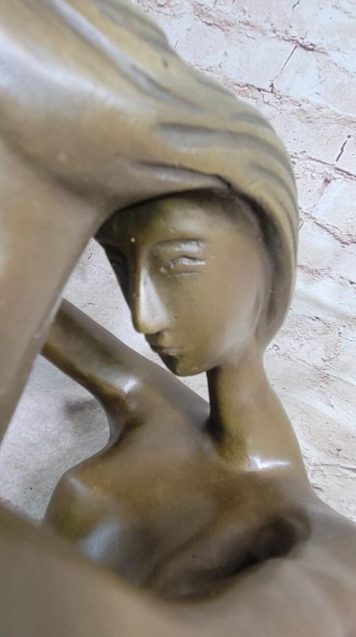 European Nude Sitting Woman Bronze Erotic Art Sculpture Hot Cast Figurine Decor Decoration Gift Sale by Classy Bronze - Image 8