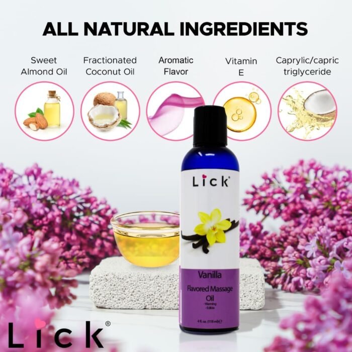 Vanilla Flavored Massage Oil for Massage Therapy - Relaxing Muscle Massage for Men and Women with Natural Vitamin e Oil with Aromatherapy Oils for Skin use - Essential moisturizing Body Oils 4 oz - Image 3