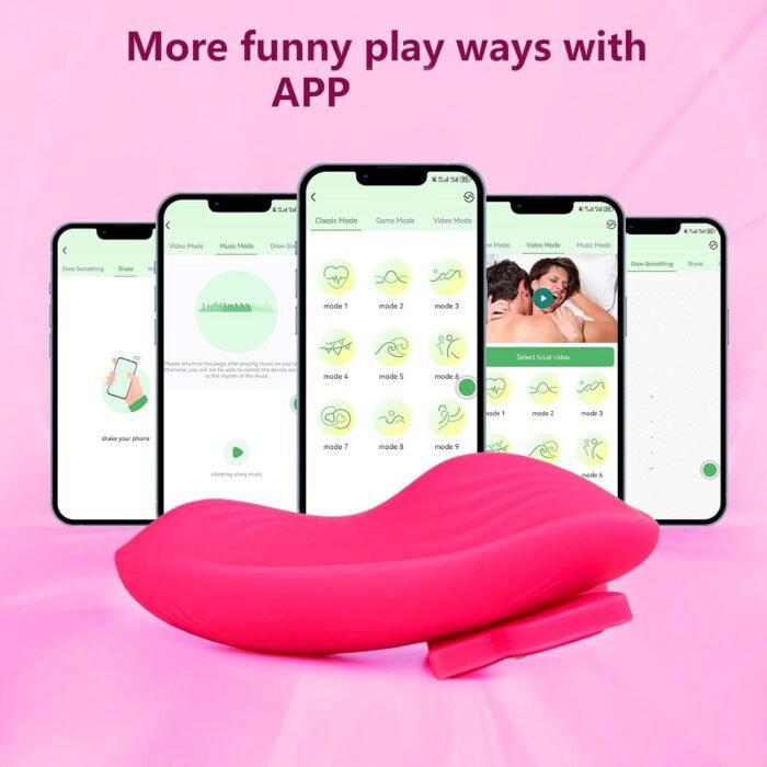 Vibrateirs for Women Today Adult Silent, App Remote Control Vibratiers for Women Date Night Wireless Panties Vibrate Panties Controller for Her 7RNUFIE - Image 4