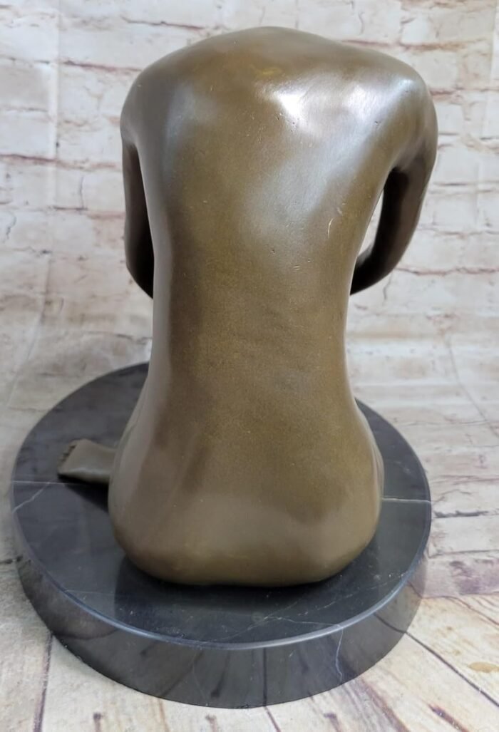 European Nude Sitting Woman Bronze Erotic Art Sculpture Hot Cast Figurine Decor Decoration Gift Sale by Classy Bronze - Image 6