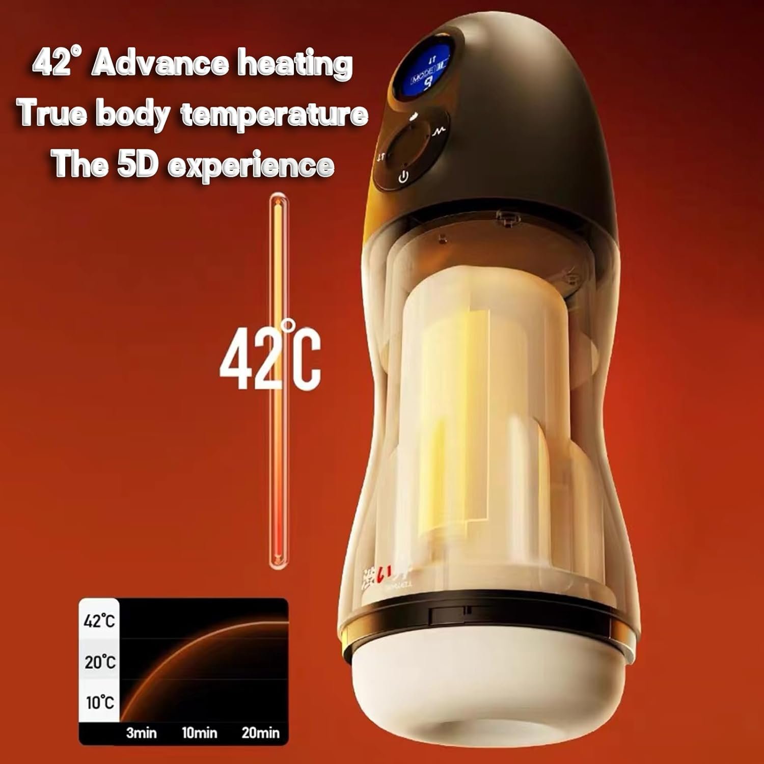 Sex Toys Sex Toy Adult Toys Male Sex Toy Sex Toys for Men Male Masturbator Male Sex Toys Sex Toy for Men Adult Sex Toys & Games Sex Toy Suction Penis Pump Heating - Image 3