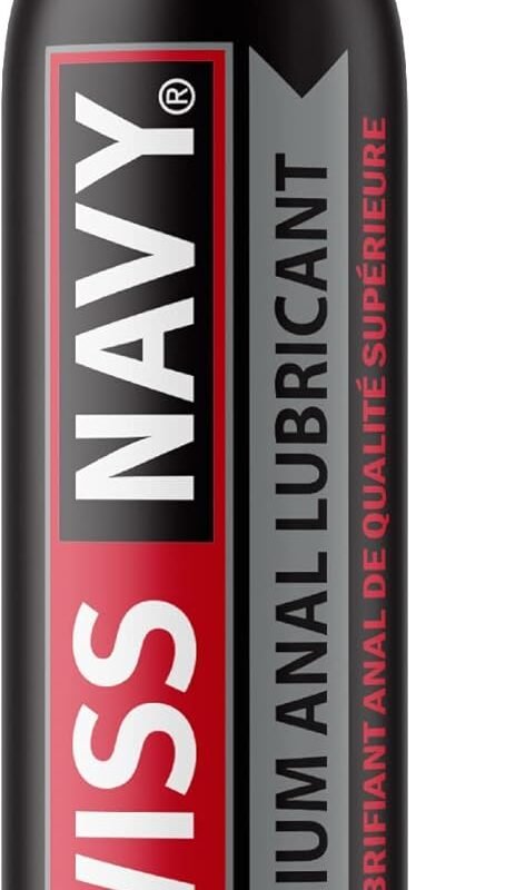 Swiss Navy Premium Silicone Based 6 Ounce Personal Lubricant & Anal Lubricant Gel Latex-Safe Long Lasting Personal Lubrication Lube for Men Woman Couples, Works Underwater Paraben & Glycerin Free