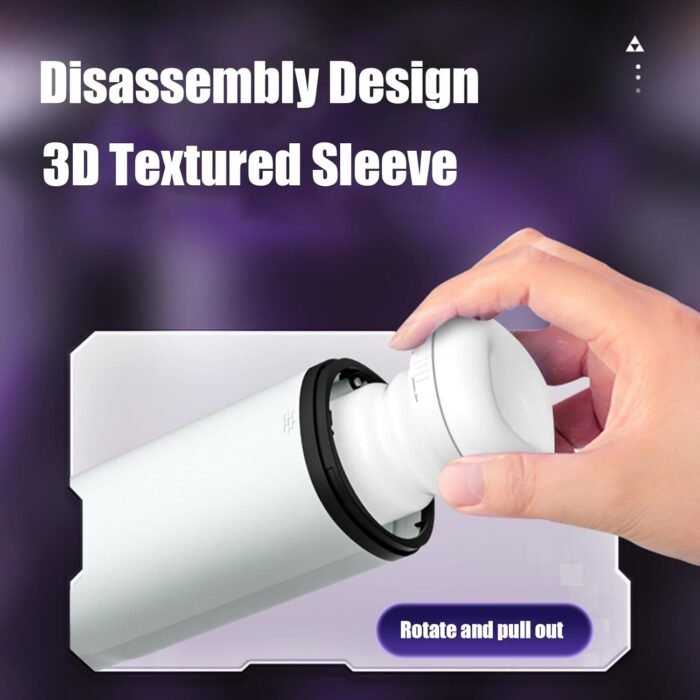 Masturbate Male Mens Sex Toy Sex Toy Male Male Masterbator Men Sex Toy Male Vibrator Penis Pump Adult Toys for Men Electric Pocket Pussy for Male Masturbation Stroker Masturbators Adult Toys Men - Image 7