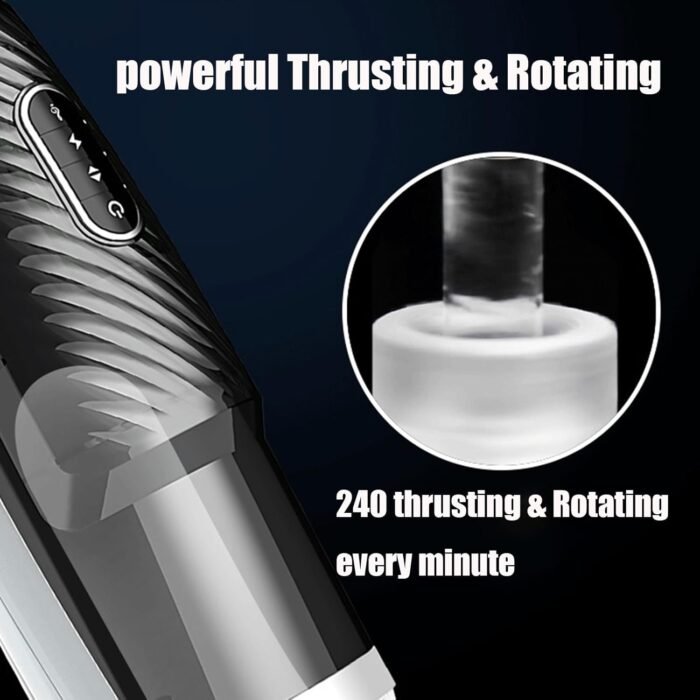 Male Masturbators Cup-Sex Toys Male Blowjobsex Machine for Male with 7 Thrusting &Rotating Modes Adult Male Sex Toys Penis Pump Pocket Pussy Male Stroker Mens Sex Toy Men Hands Free Masturbator - Image 2