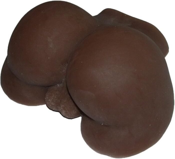 Male Masturbator Full Silicone Black Man Butt Ass with Testicles and Anal Holes Sex Doll for Male&Gay - Image 5