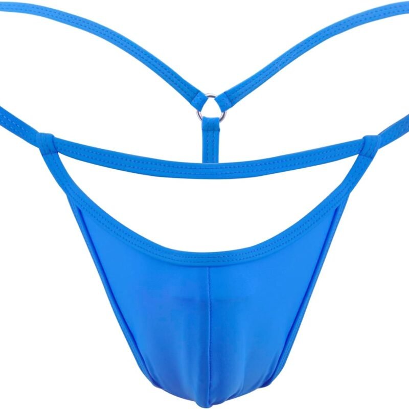 SHERRYLO Sexy Mens Jockstrap Sexy Men String Thong Exotic Men's Underwear Thongs and G-strings for Man Mankini Jockstraps