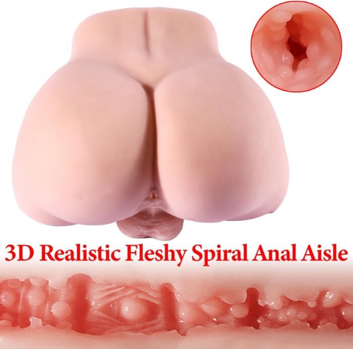 Realistic Male Sex Doll for Women Hands Free masturbators Huge Dildo Gay Sex Toys Men Anal masturbator Female Adult Dolls Sex Toy Real Life Size Torso Female masturbador Silicone Big Penis - Image 4