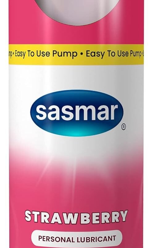Strawberry Flavored Lubricant - Water Based Personal Lube for Men, Women - Feels Natural, Long Lasting Formula, Paraben Free, Toy-Friendly and Condom Safe, Oral Lubricant for Couples - 60 ml