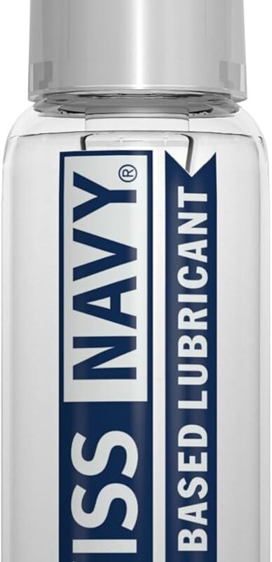 SWISS NAVY Premium Water Based Lubricant, 1 Ounce Personal Non Sticky Sex Lube for Men, Women & Couples Long Lasting Unscented Paraben Free